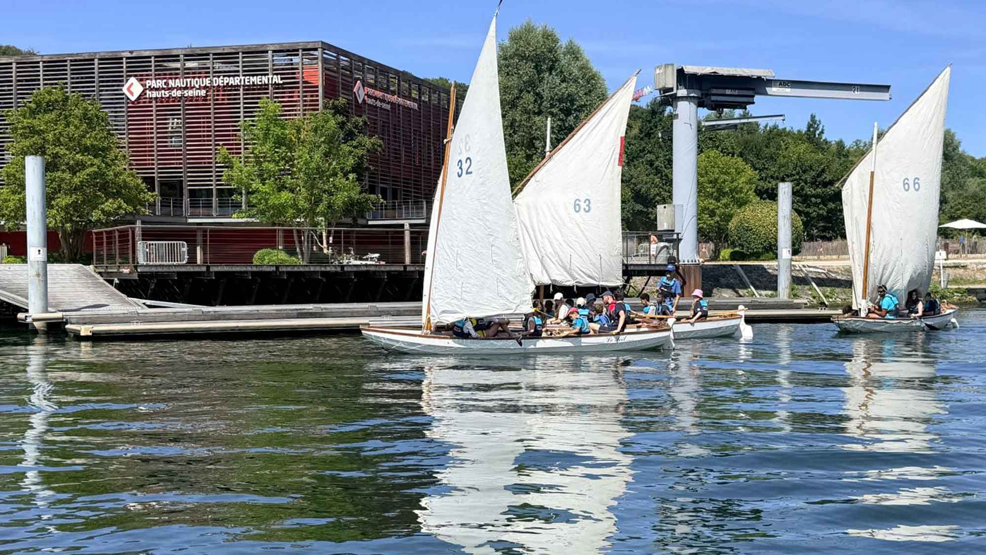 Voile sur la Seine